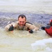 Cold-water immersion training by CWOC students at Fort McCoy