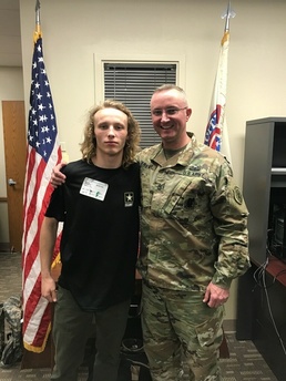 Sons of Army Recruiter Prepare for Basic Training