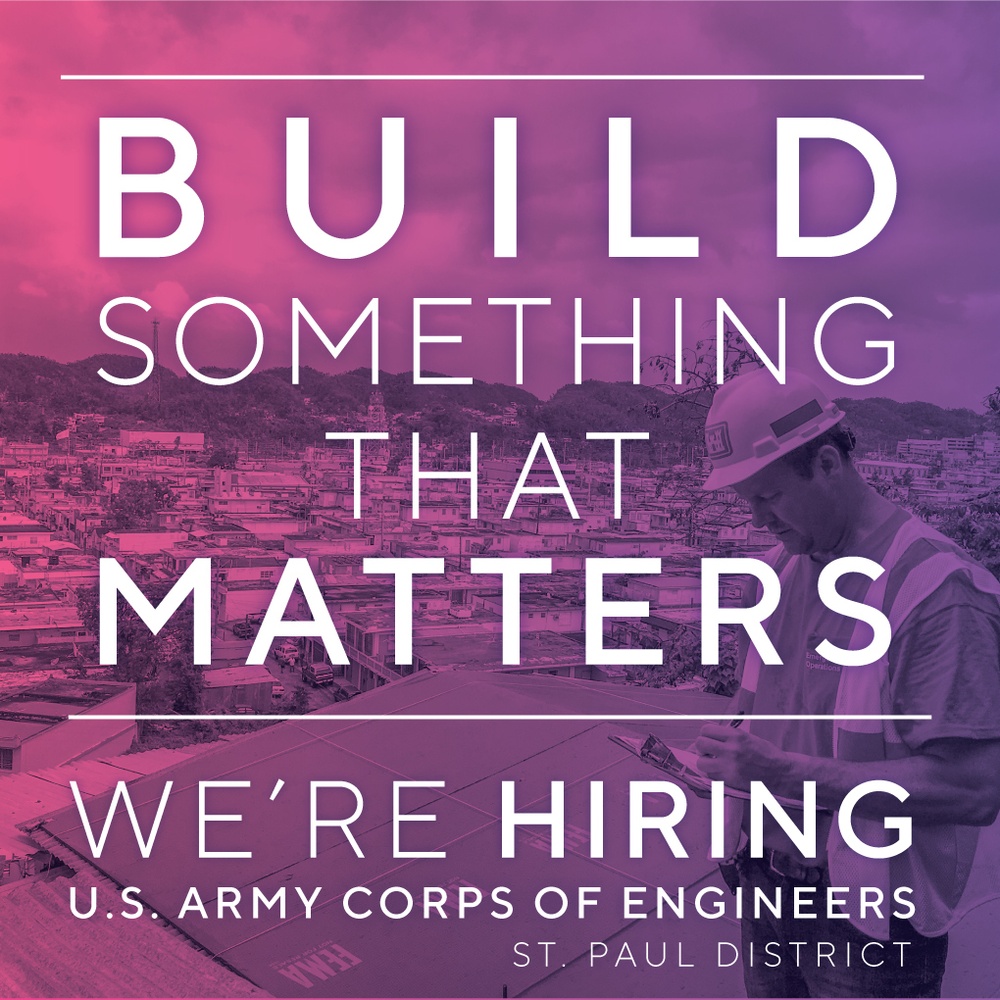 St. Paul District, USACE - We're Hiring