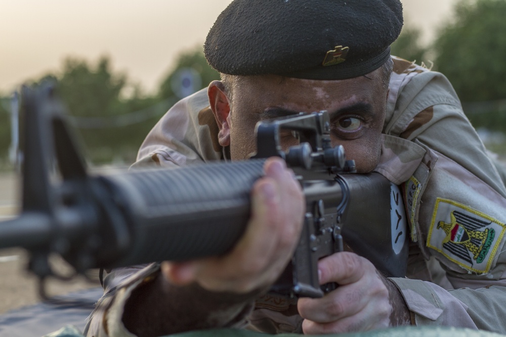 Task Force India Bravo Teaches Marksmanship to Iraqi Army Soldiers