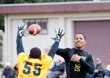 Army beats Navy 27-19 in annual flag football matchup at Camp Zama