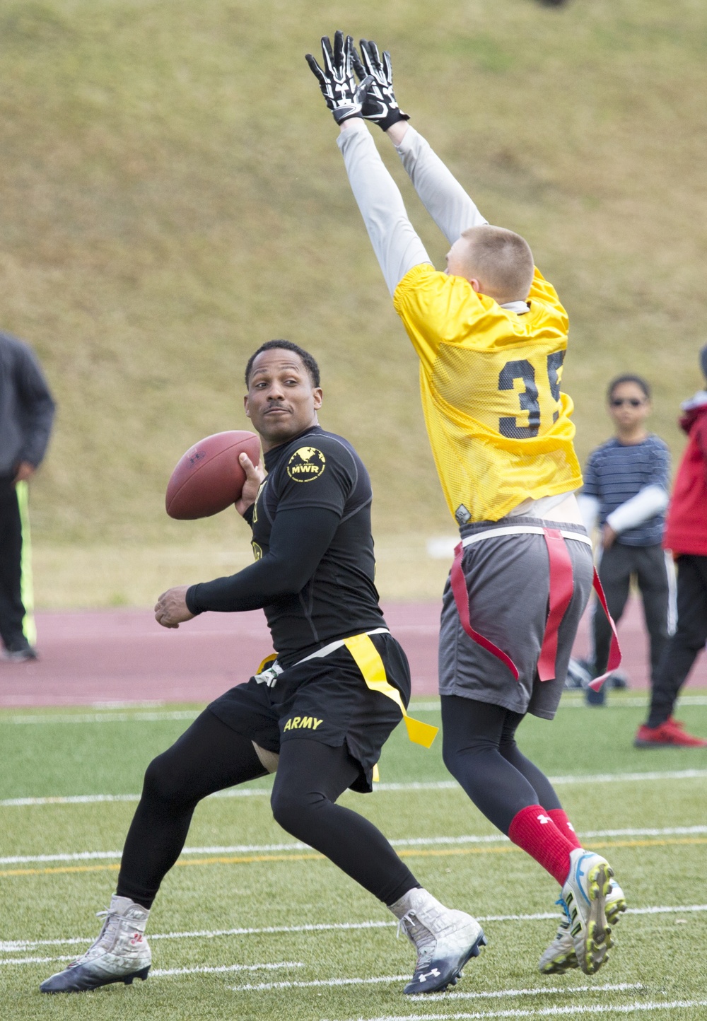 Army beats Navy in annual flag football matchup, Article