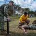 Sailor practices takedown