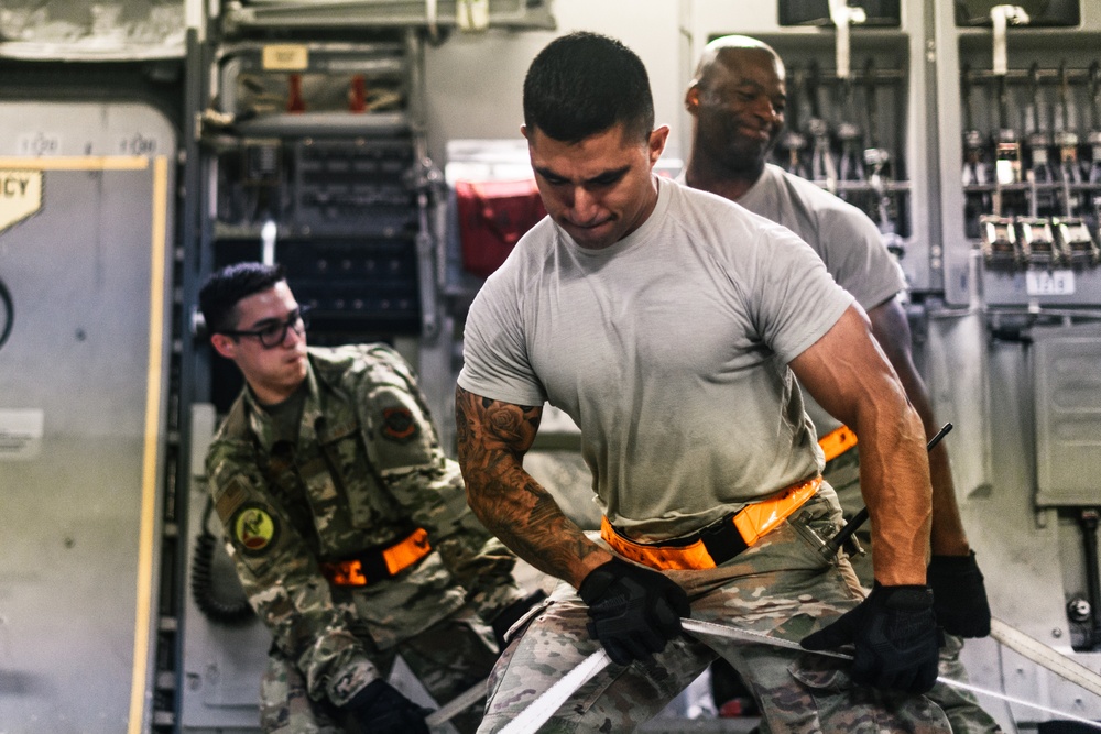 816th EAS Delivers Equipment