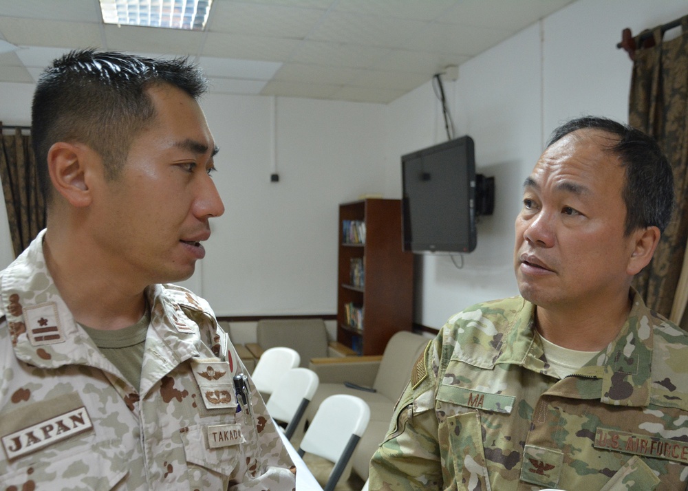 CJTF-HOA, coalition military partners meet for Italian cultural exchange