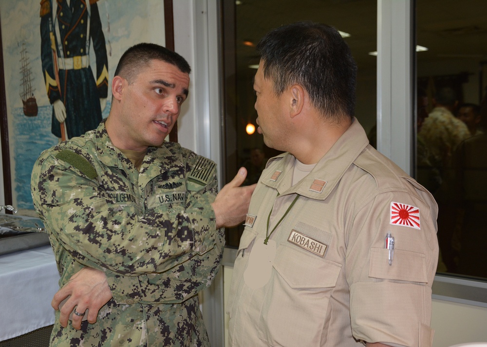 CJTF-HOA, coalition military partners meet for Italian cultural exchange