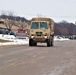 Military vehicle operations at Fort McCoy