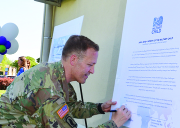 Month of the Military Child event