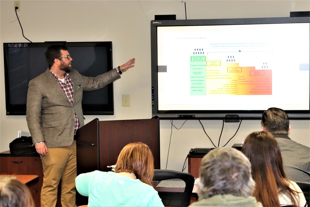 Fort McCoy personnel attend SHARP refresher training