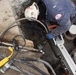 USACE Black Rock Lock employee drills through concrete