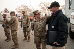 Chaplain Corps supports Camp Fire search teams