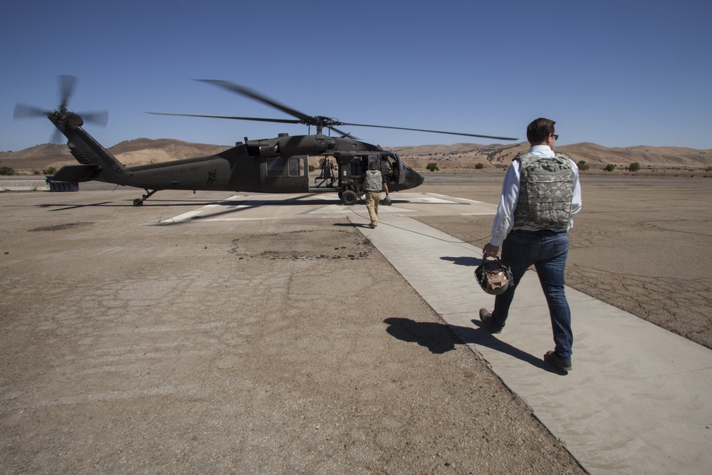 Cal Guard hosts Federal Legislative Field Day