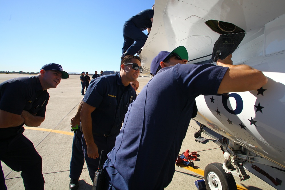 Thunderbirds train firefighters at Joint Forces Training Base