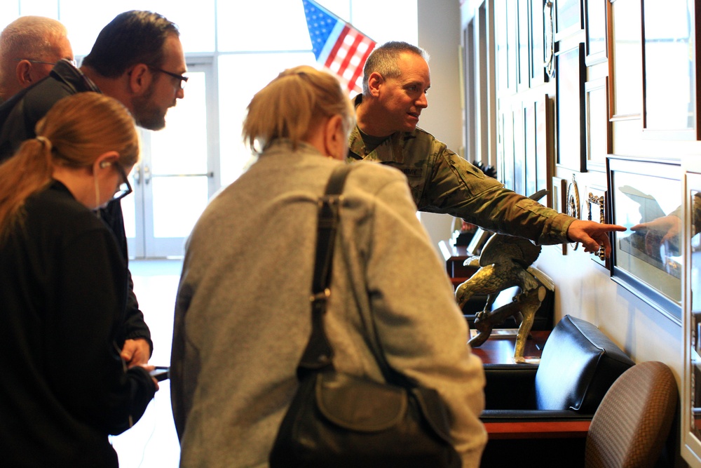 Finding the past: Veteran's family visits 40th Infantry Division