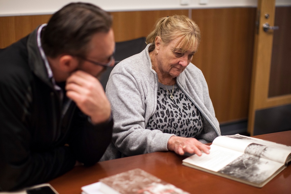 Finding the past: Veteran's family visits 40th Infantry Division