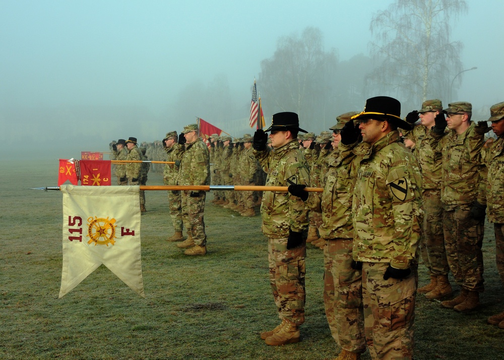 Dragons Reenlistment Ceremony at Tower Barracks Parade Field