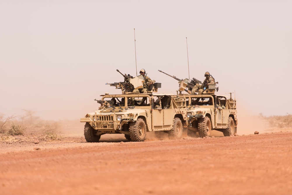 Flintlock 2018 Canadian Convoy Movement