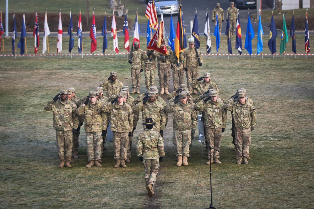 DVIDS - Images - 1-82nd Reenlistment Ceremony at Tower Barracks Parade ...