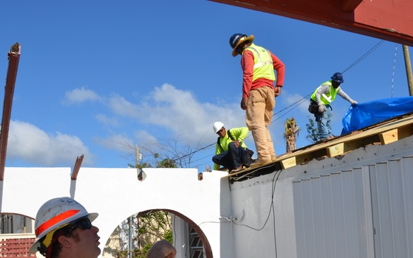 Operation Blue Roof, St. Thomas, U.S. Virgin Islands