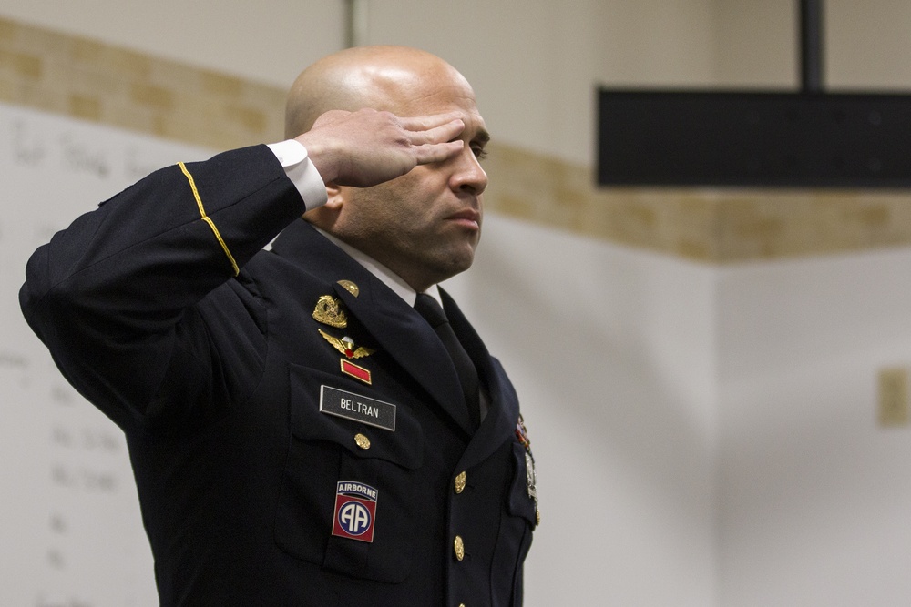 4th Cavalry Multi-Functional Training Brigade NCO of the quarter board