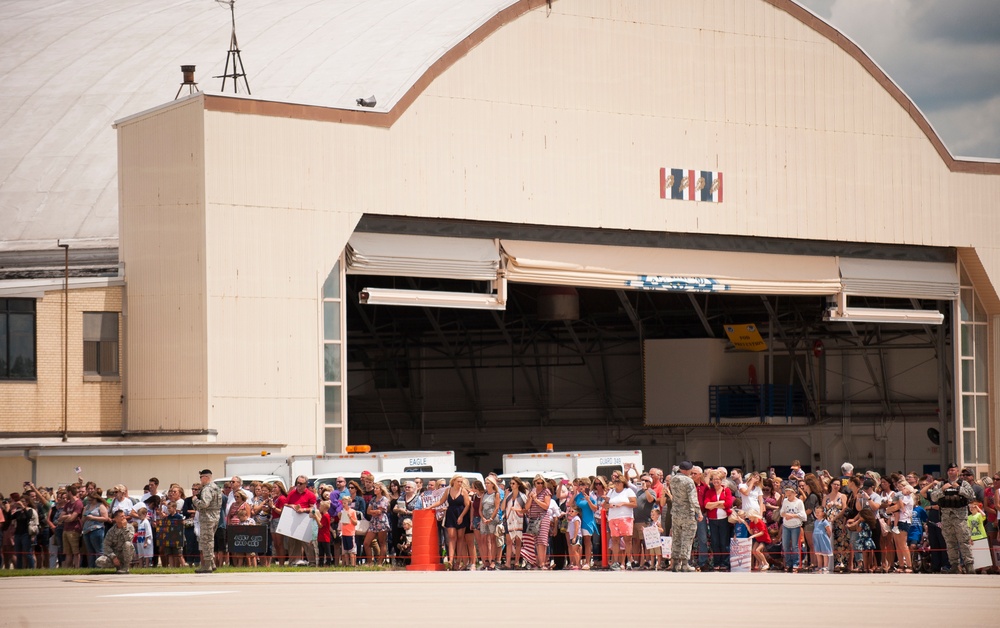 122FW Blacksnakes return from three month deployment