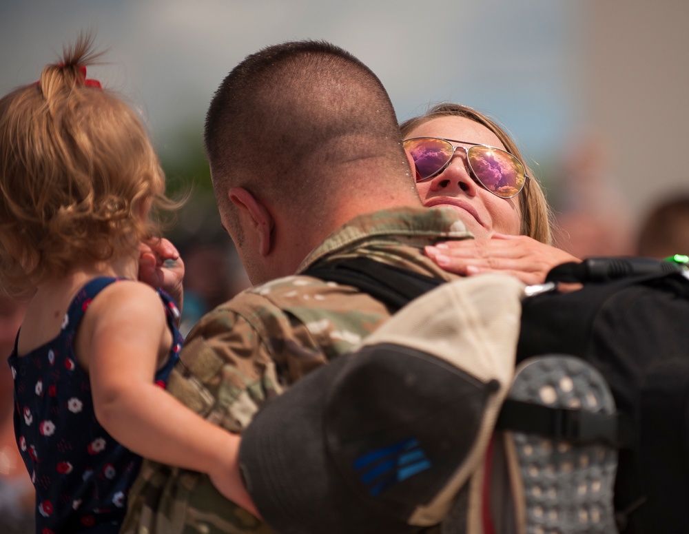122FW Blacksnakes return from three month deployment