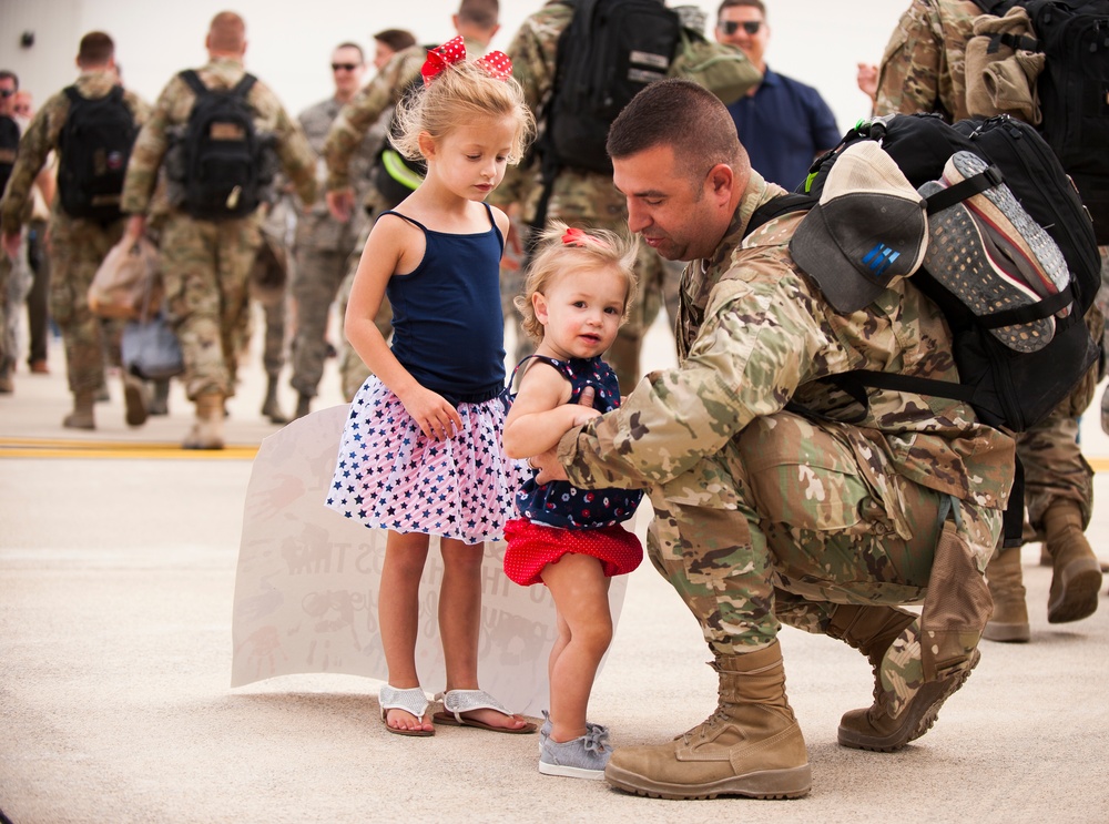 122FW Blacksnakes return from three month deployment