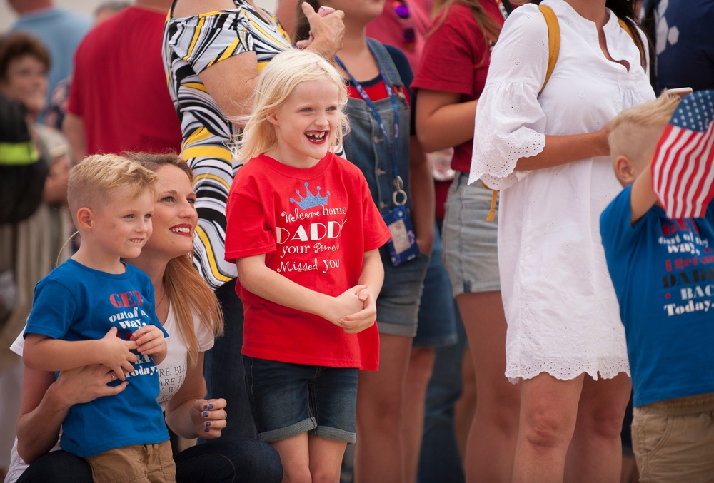 122FW Blacksnakes return from three month deployment