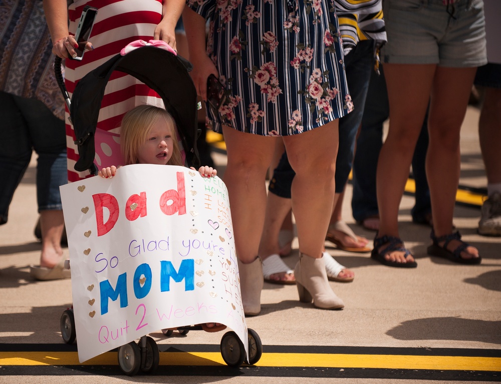 122FW Blacksnakes return from three month deployment