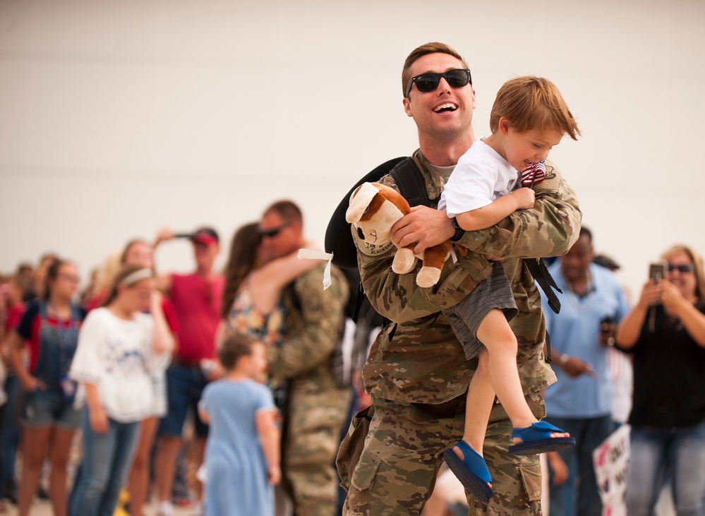122FW Blacksnakes return from three month deployment