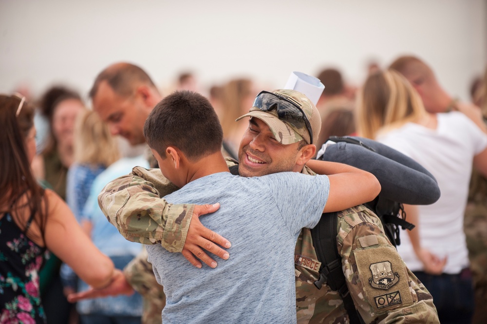 122FW Blacksnakes return from three month deployment