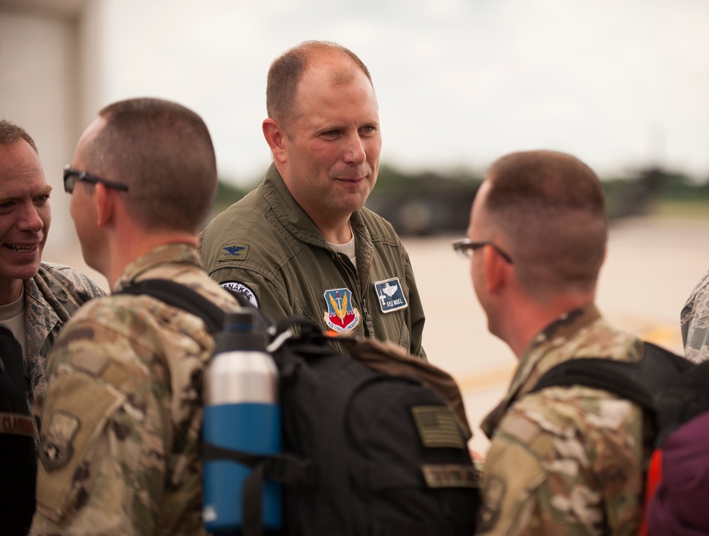 122FW Blacksnakes return from three month deployment