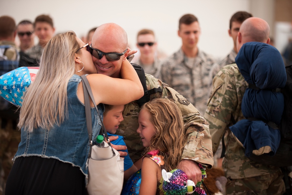 122FW Blacksnakes return from three month deployment