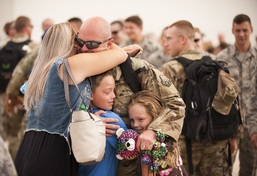 122FW Blacksnakes return from three month deployment