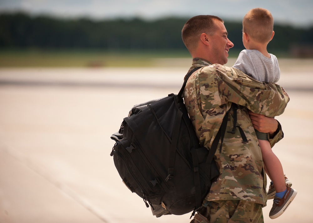 122FW Blacksnakes return from three month deployment