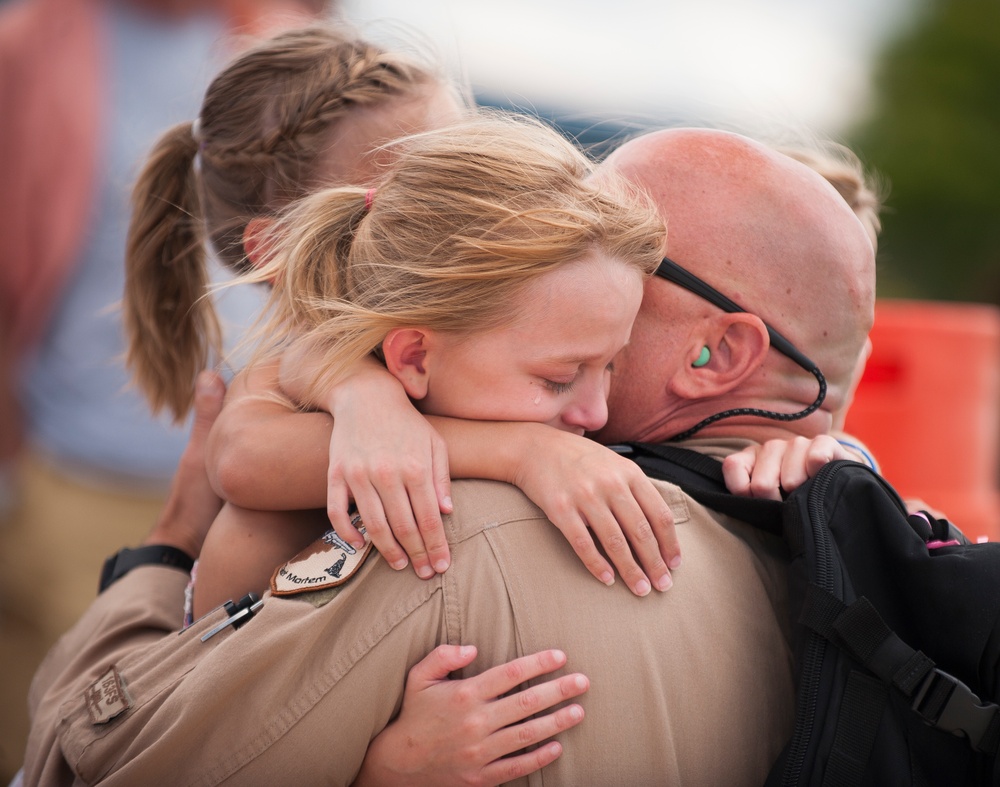 122FW Blacksnakes return from three month deployment