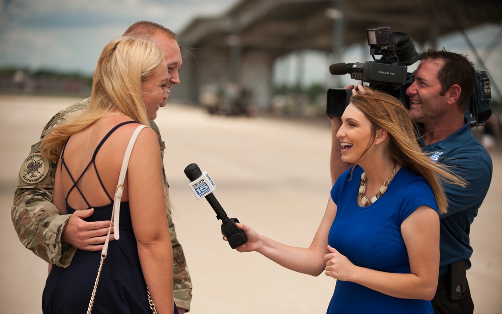 122FW Blacksnakes return from three month deployment