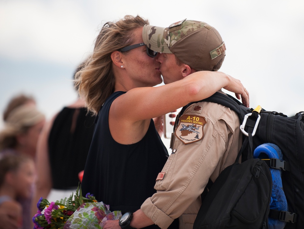 122FW Blacksnakes return from three month deployment