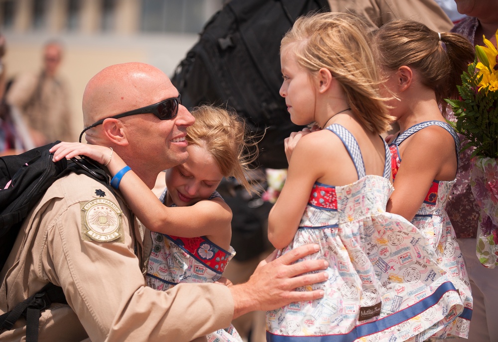 122FW Blacksnakes return from three month deployment