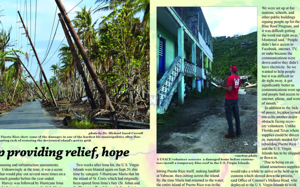 (Graphic) KLW two-page layout and design (magazine)