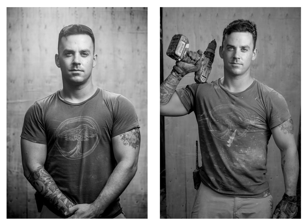 DPAA Recovery Team Before and After Portraits