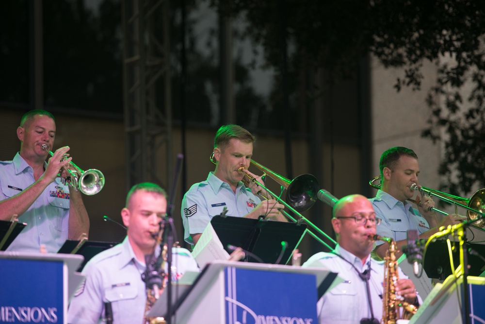 Dimensions in Blue at SATX Jazz Alive