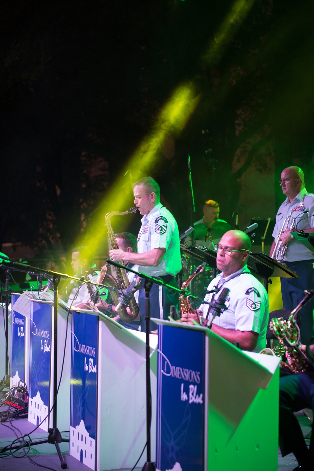 Dimensions in Blue at SATX Jazz Alive