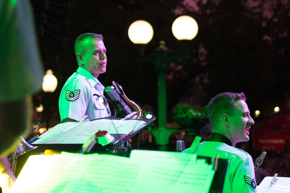 Dimensions in Blue at SATX Jazz Alive
