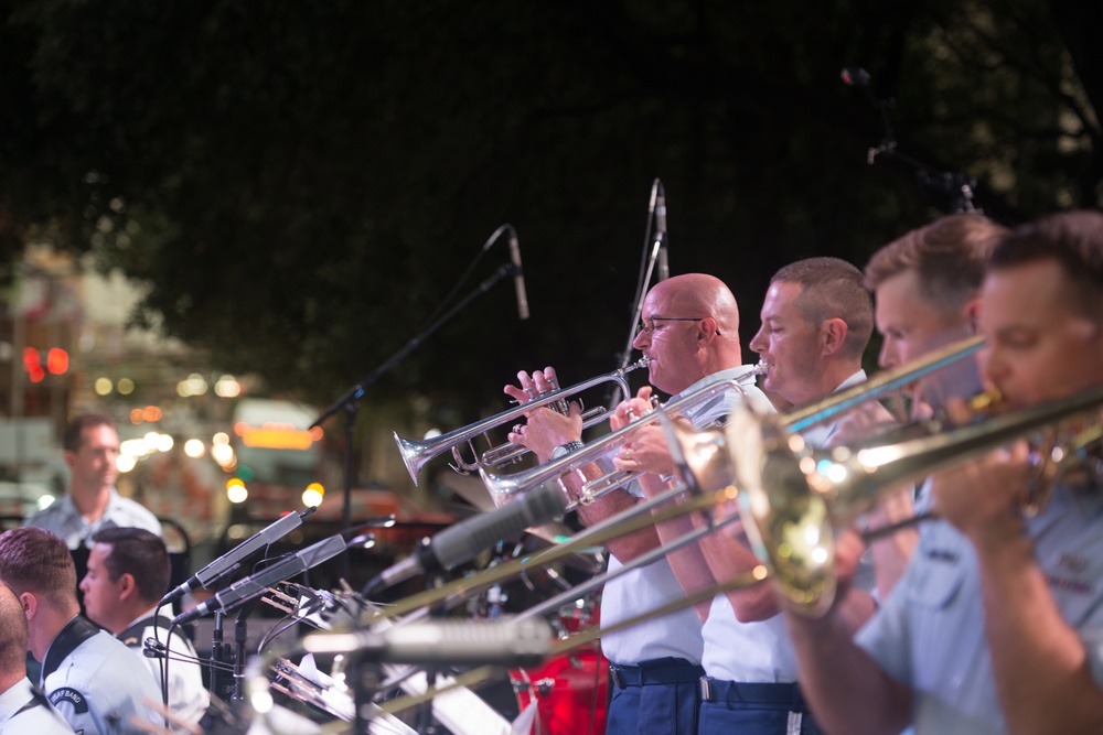 Dimensions in Blue at SATX Jazz Alive