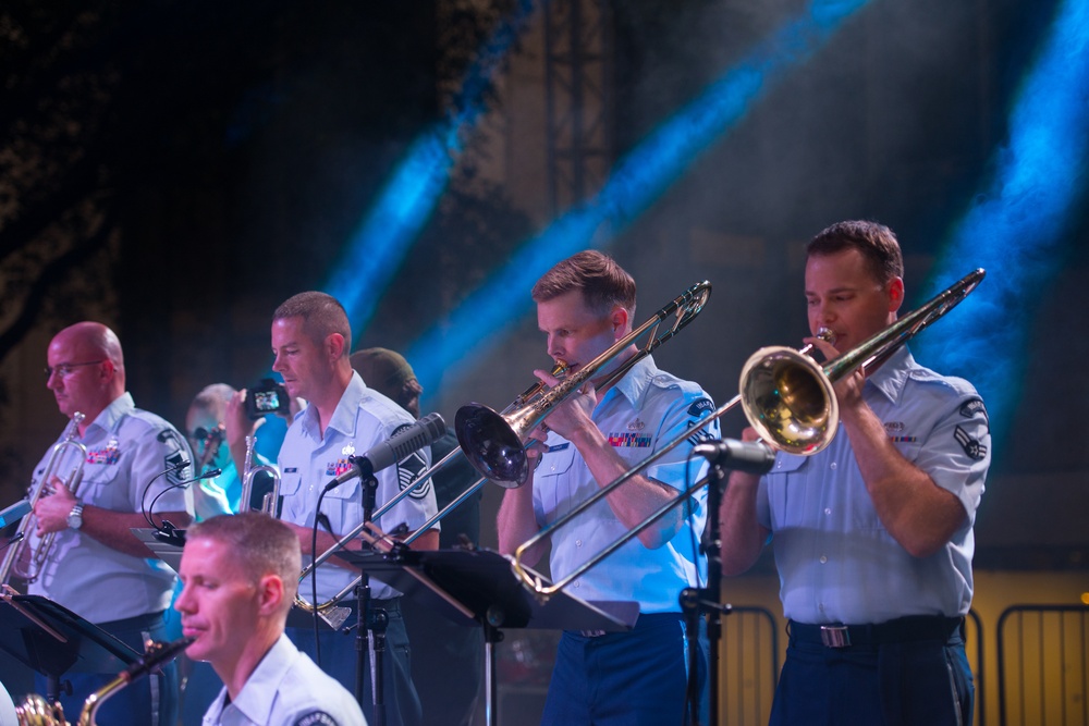 Dimensions in Blue at SATX Jazz Alive