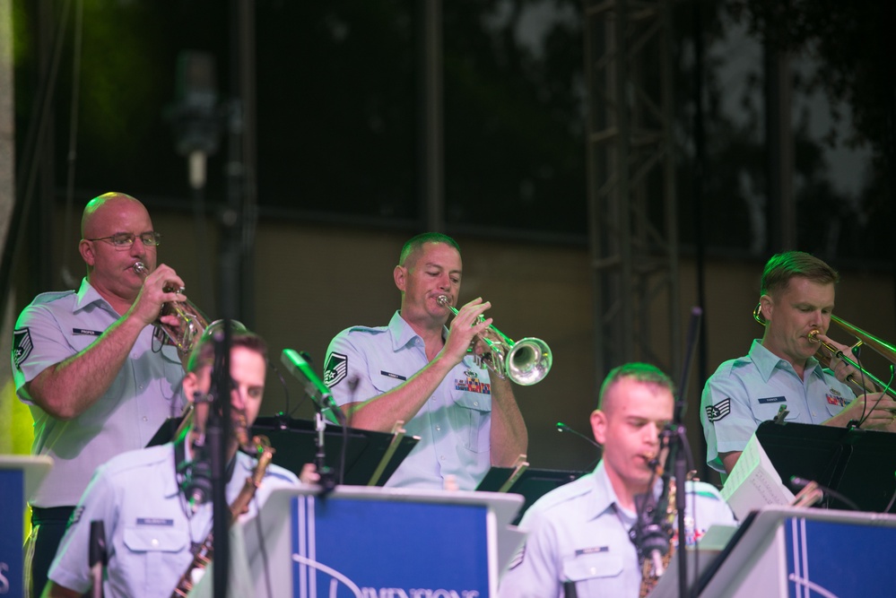 Dimensions in Blue at SATX Jazz Alive