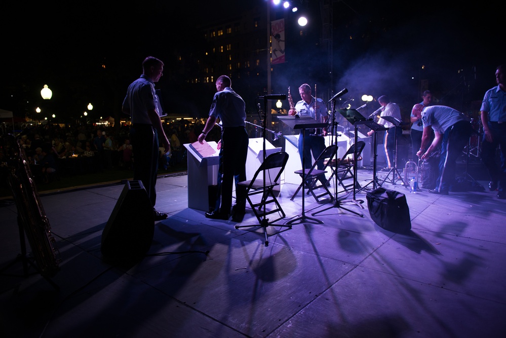 Dimensions in Blue at SATX Jazz Alive