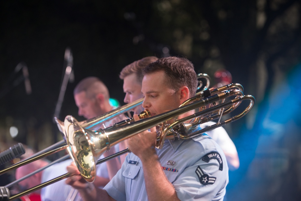Dimensions in Blue at SATX Jazz Alive