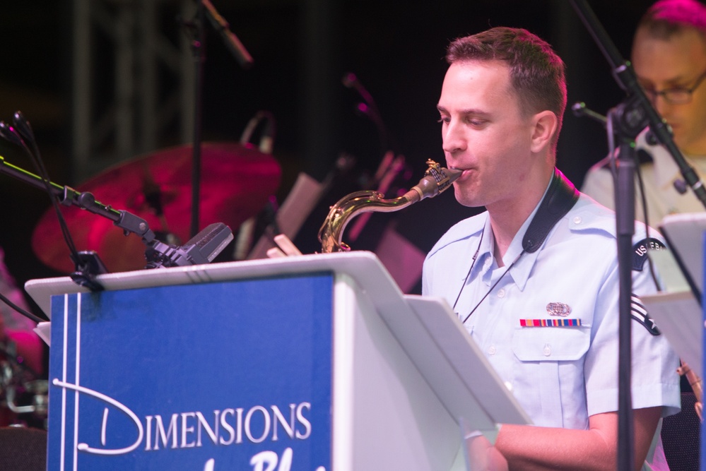 Dimensions in Blue at SATX Jazz Alive